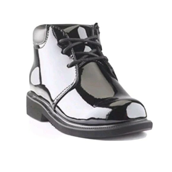 Thorogood Men's Poromeric Academy Chukka Boots Black Extra Wide Width - Picture 3 of 7